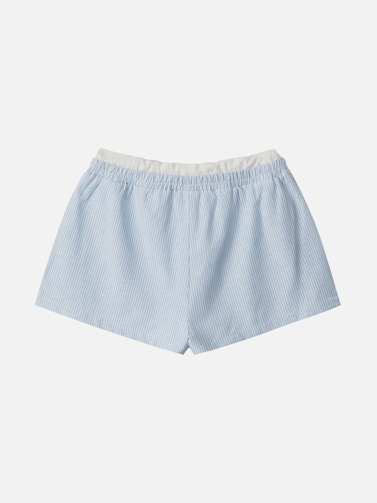 Aelfric Eden Stripe Double Waist Micro Shorts - Image 4