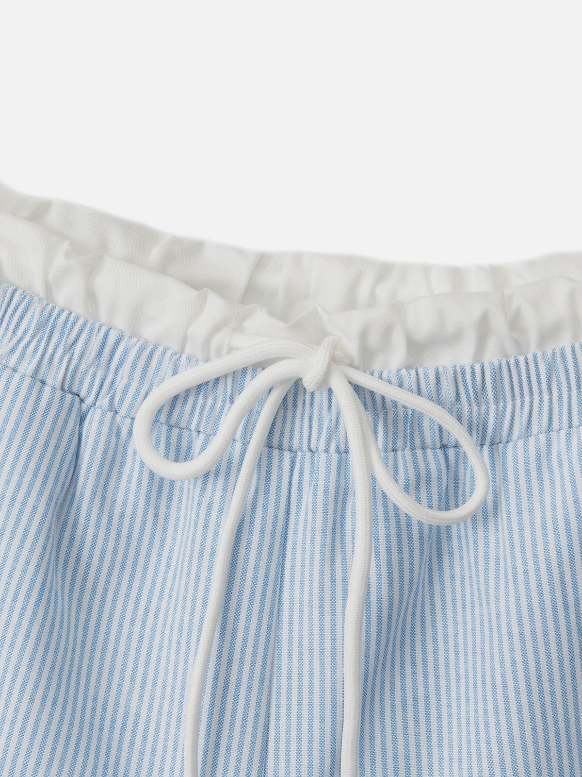 Aelfric Eden Stripe Double Waist Micro Shorts - Image 5