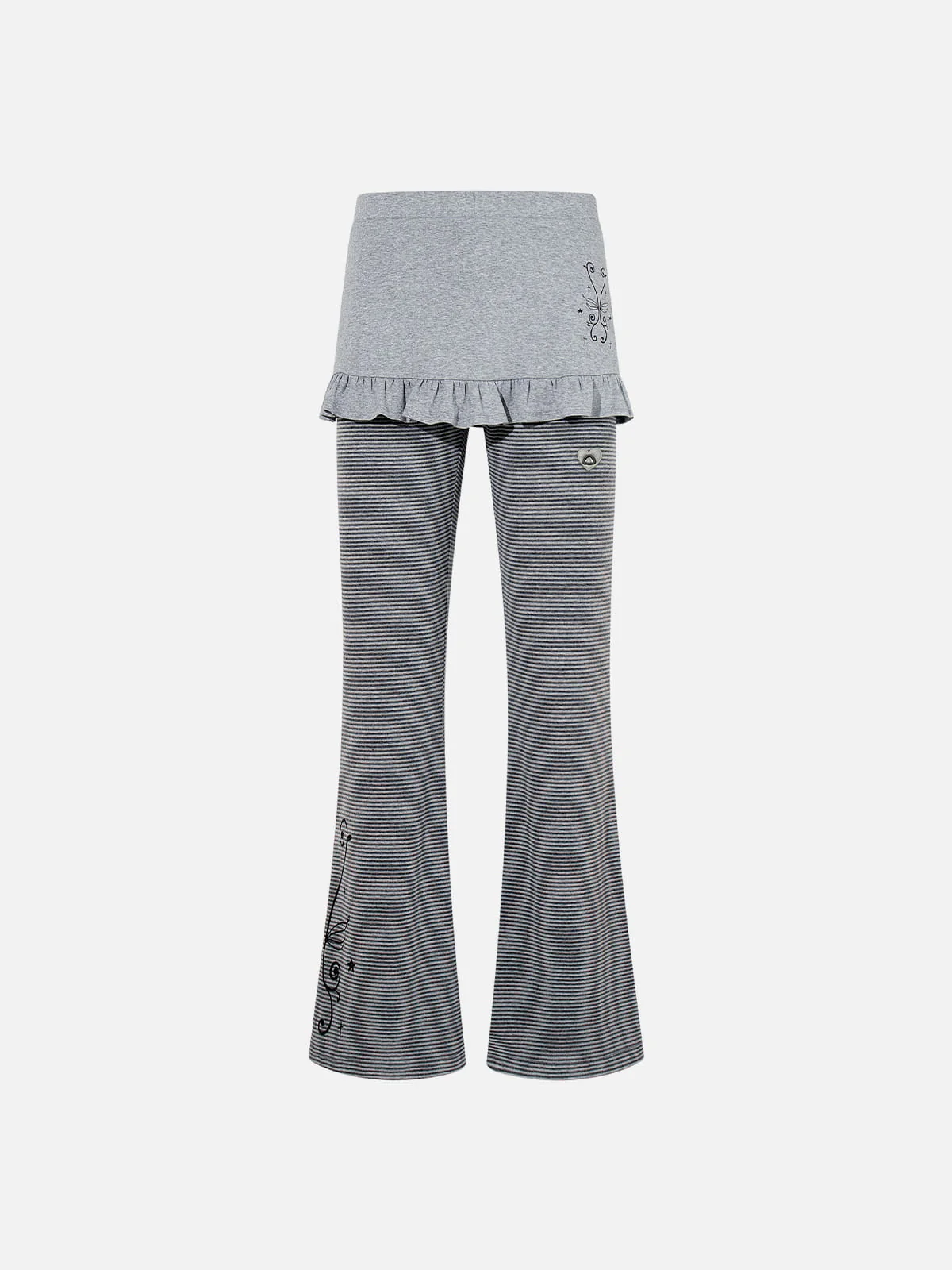 Aelfric Eden Stripe Layered Bootcut Pants