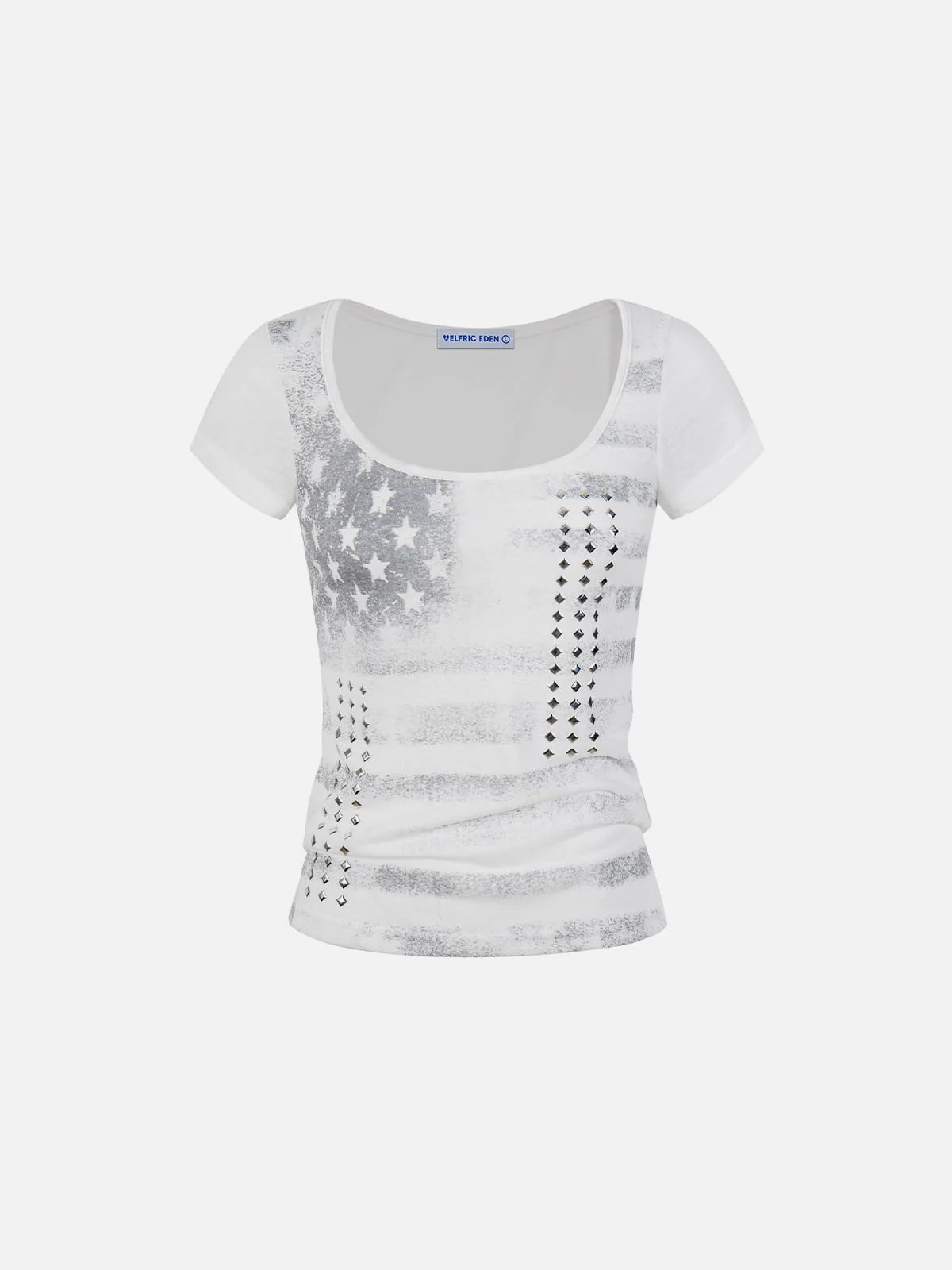 Aelfric Eden Studded Flag Tee - Image 2
