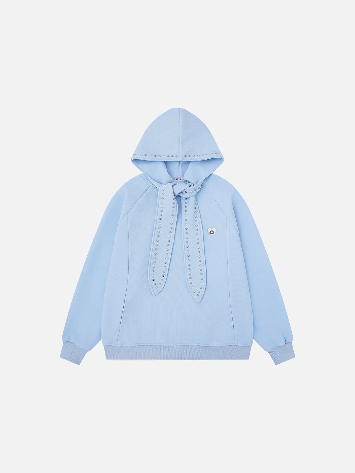 Aelfric Eden Studded Tie Pullover Hoodie - Image 4