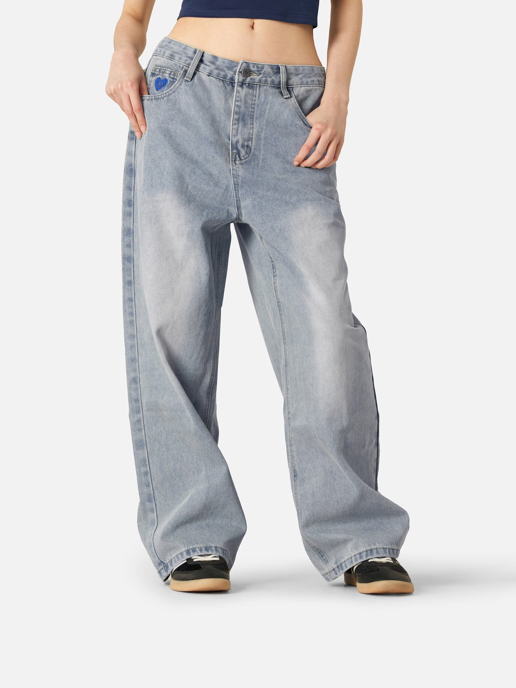 Aelfric Eden Baggy Basic Jeans - Image 2