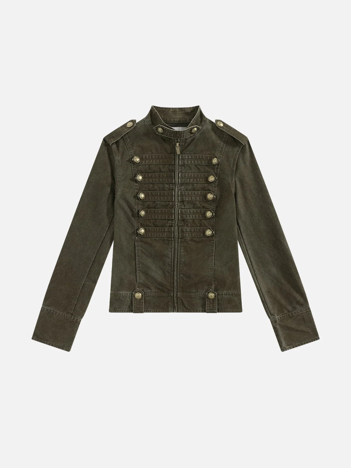 Aelfric Eden Washed Napoleon Jacket - Image 3