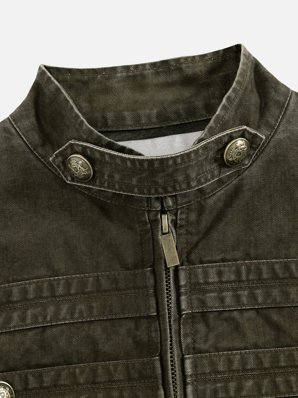 Aelfric Eden Washed Napoleon Jacket - Image 4