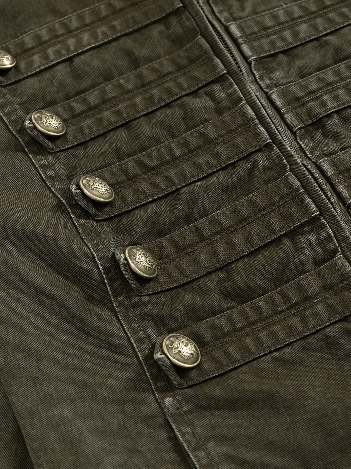 Aelfric Eden Washed Napoleon Jacket - Image 5