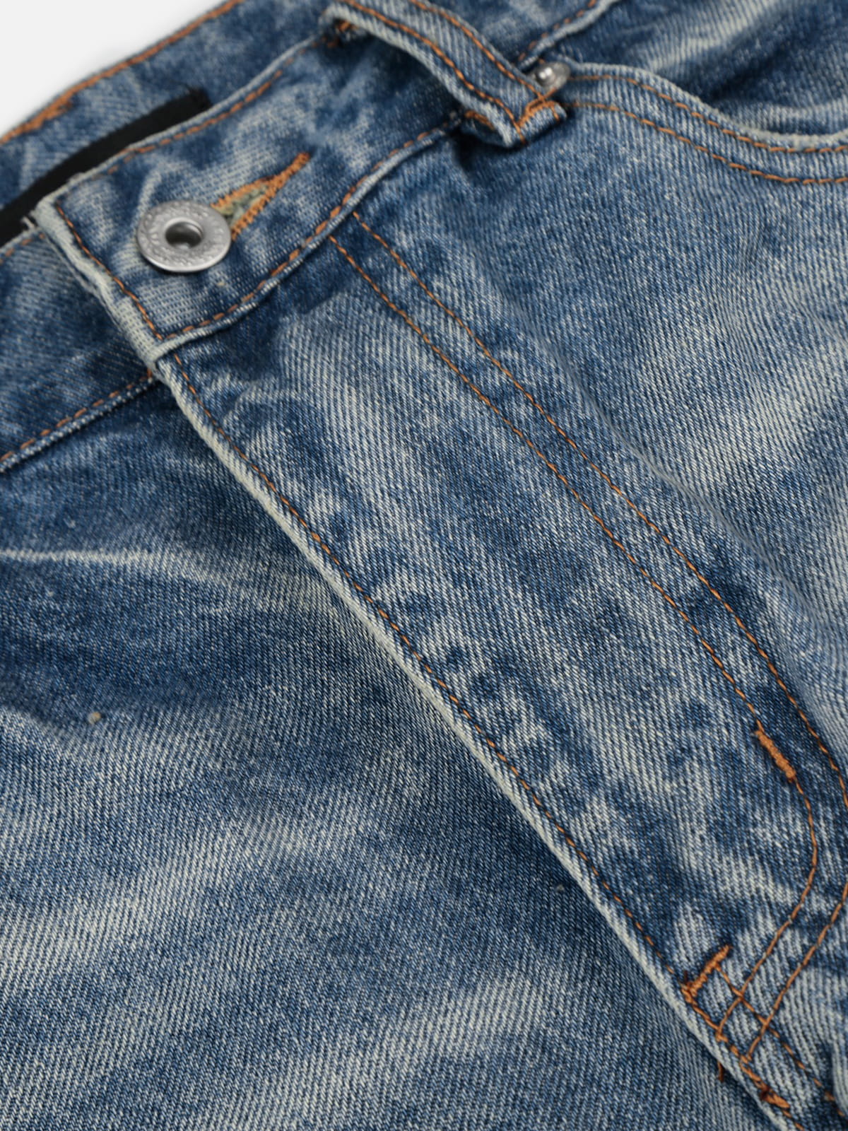 Aelfric Eden Washed Distressed Jeans - Image 3