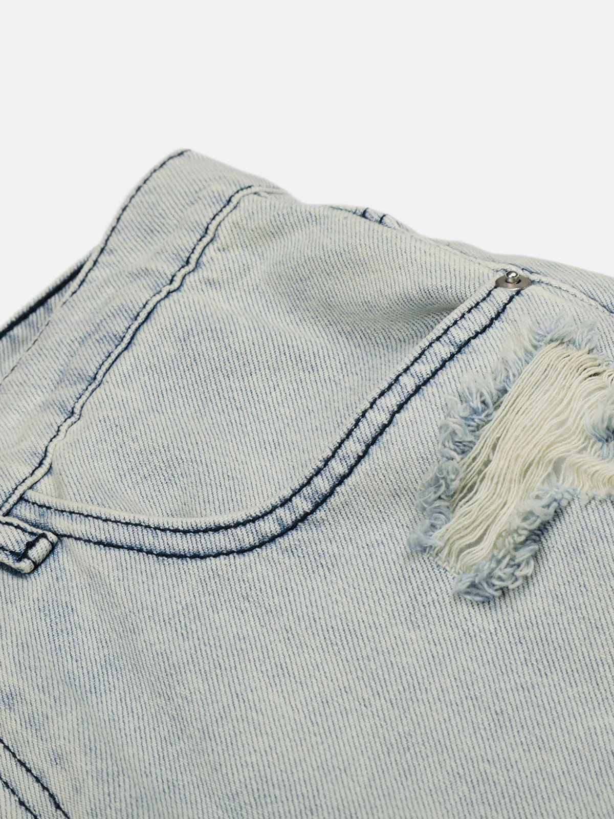 Aelfric Eden Washed Multi Pocket Longline Jorts - Image 5