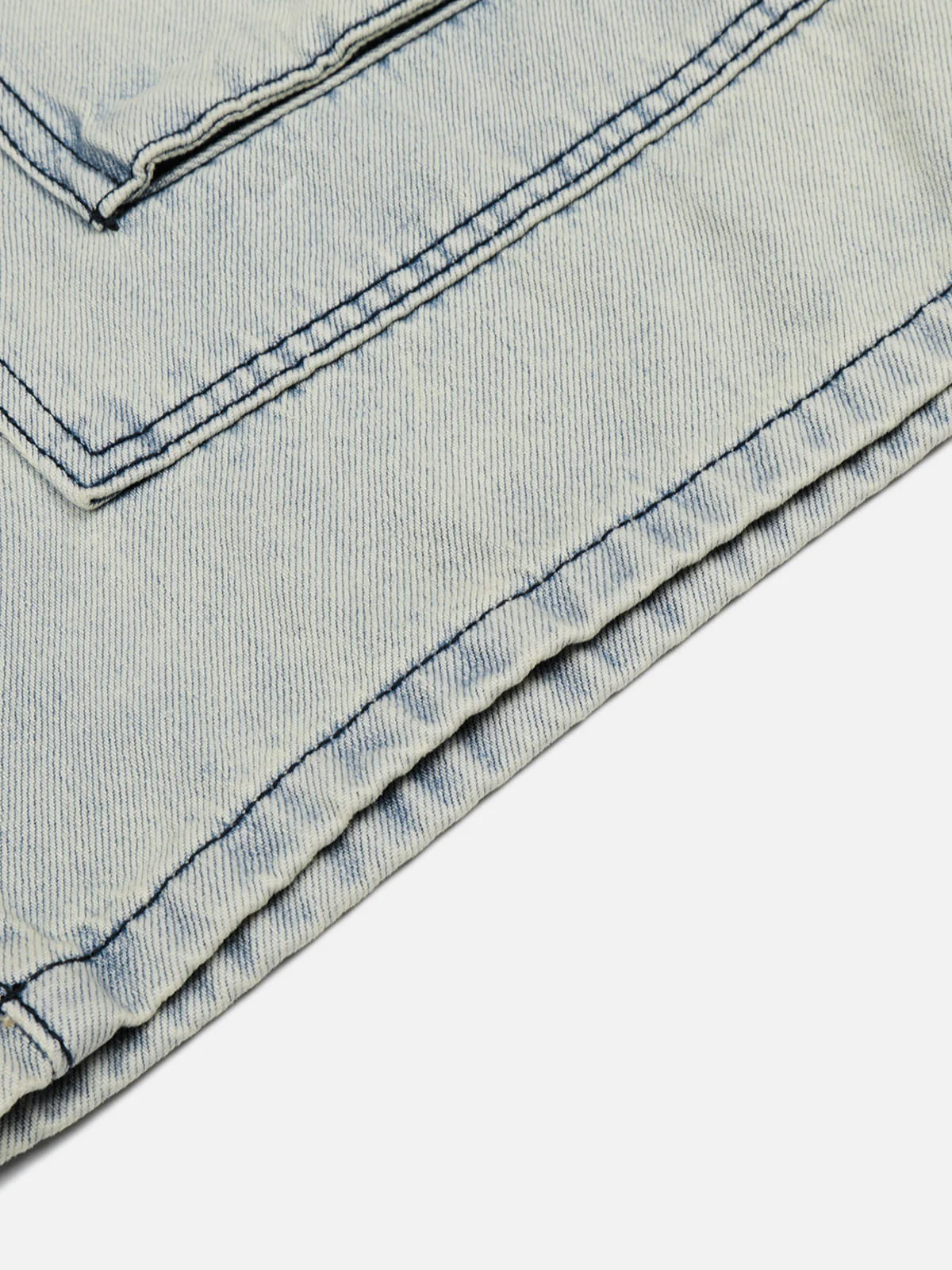 Aelfric Eden Washed Multi Pocket Longline Jorts - Image 6
