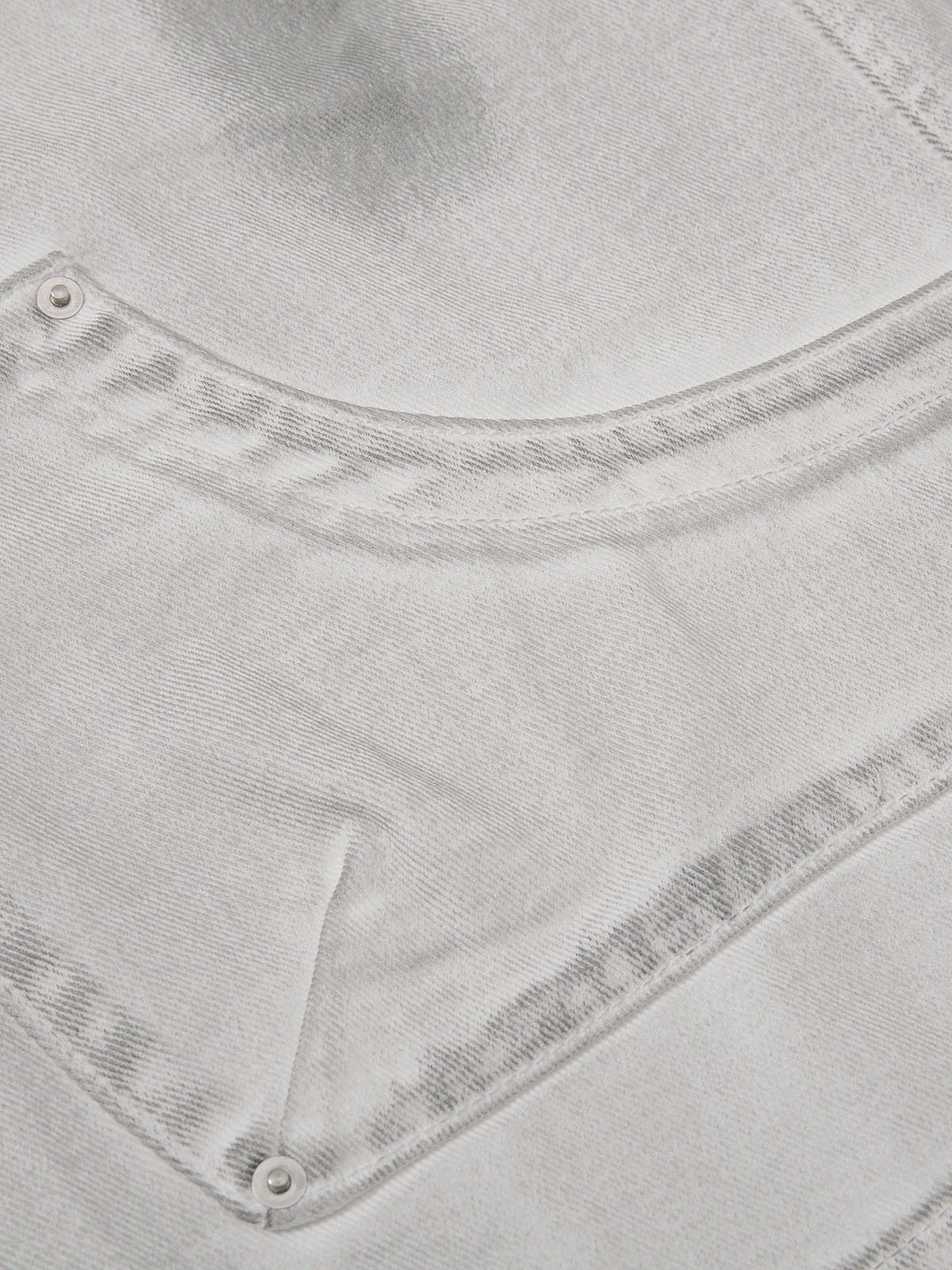 Aelfric Eden Washed Patch Longline Jorts - Image 4