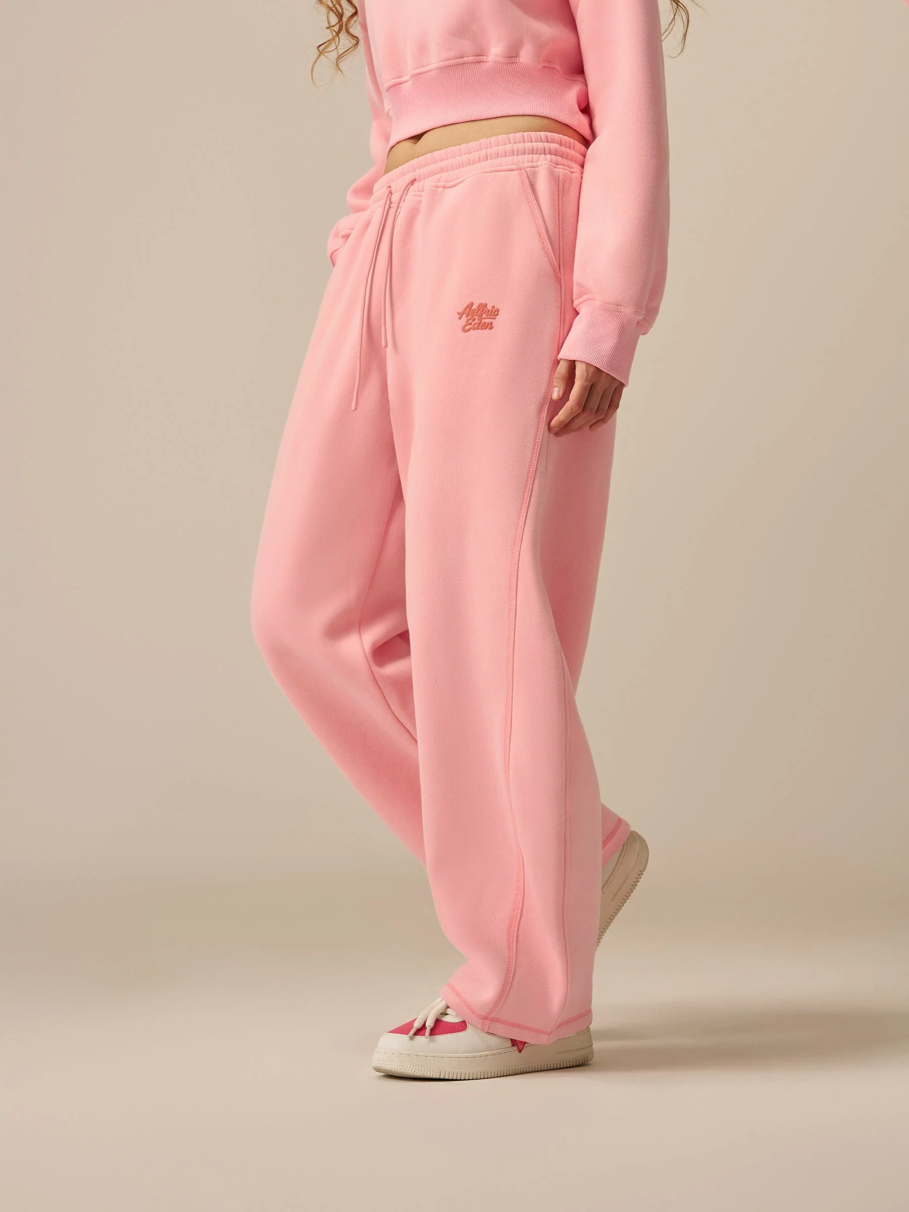 Soufflé Cropped Hoodie Set - Image 3