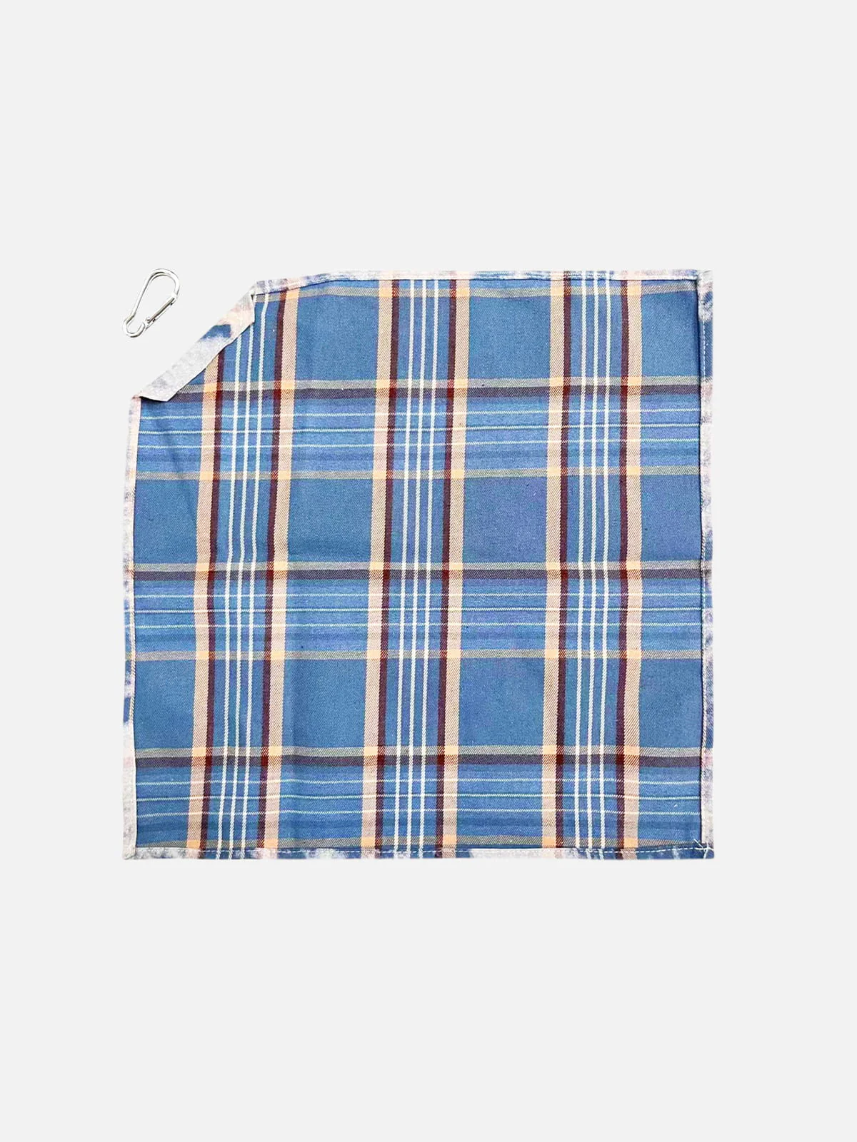 Cloud Plaid Square Scarf - Image 3