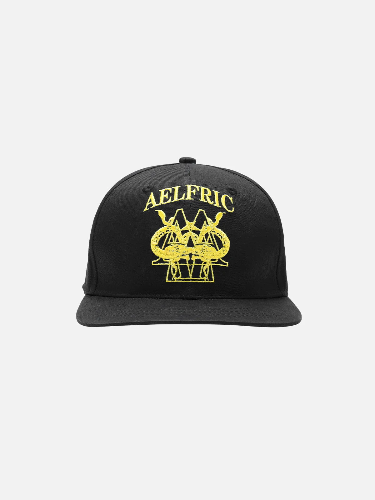 Embroidered Structured Snapback Cap - Image 3