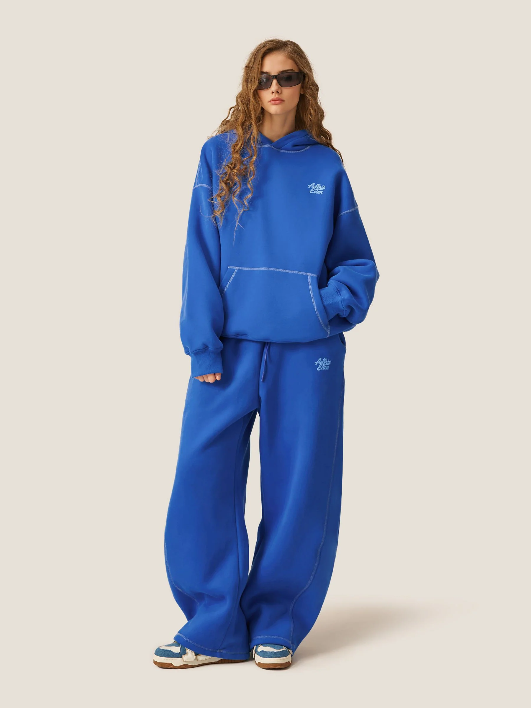 Soufflé Baggy Hoodie Set - Image 3