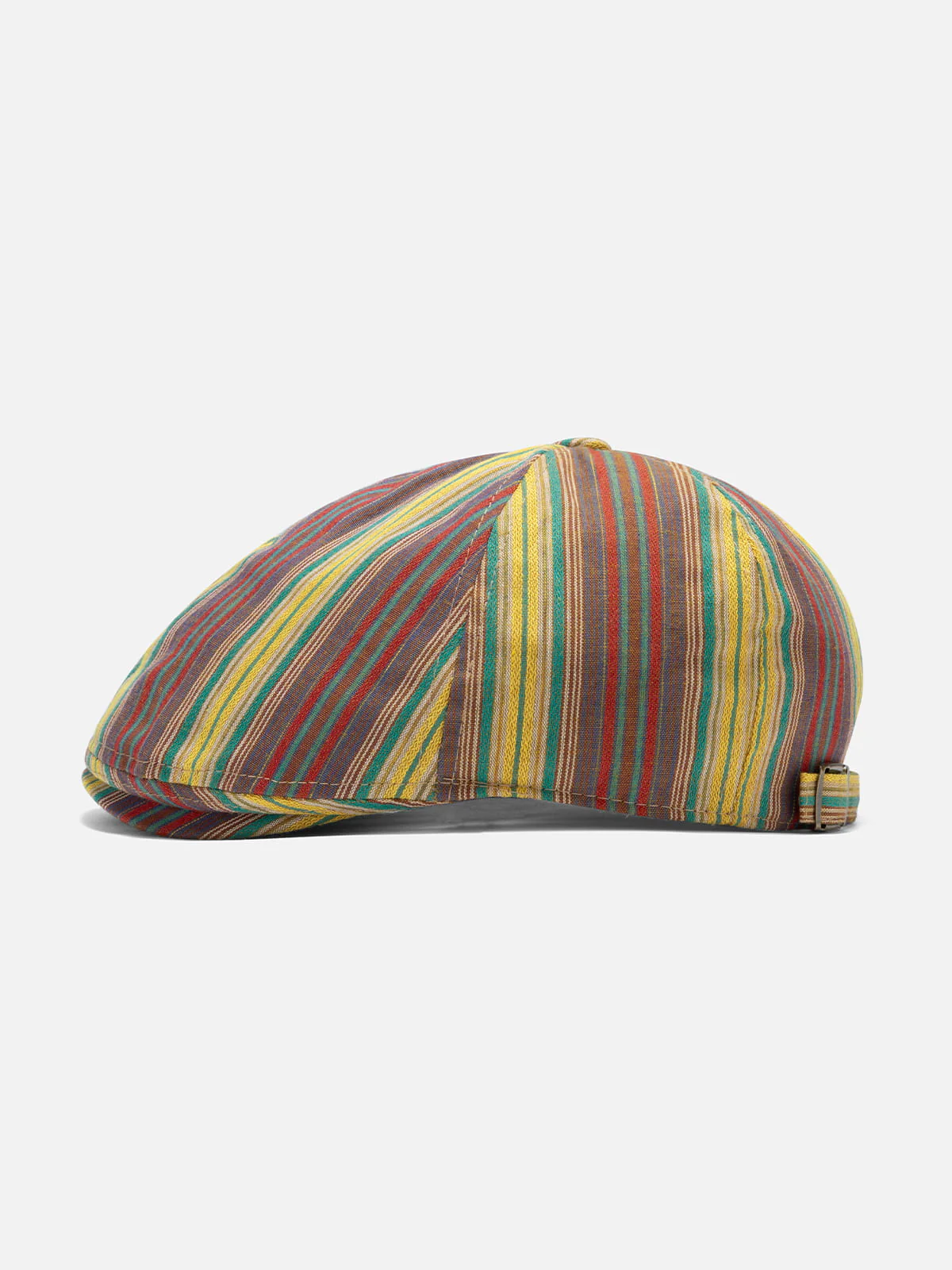Striped Newsboy Cap - Image 4