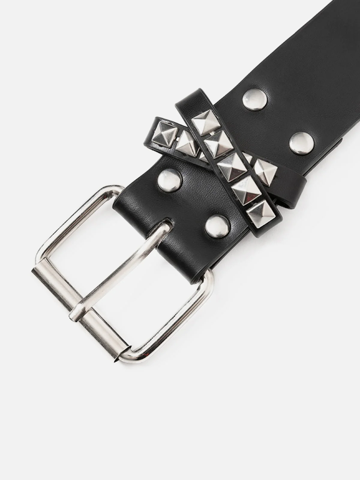 Studded Double Row Grommet Belt - Image 5