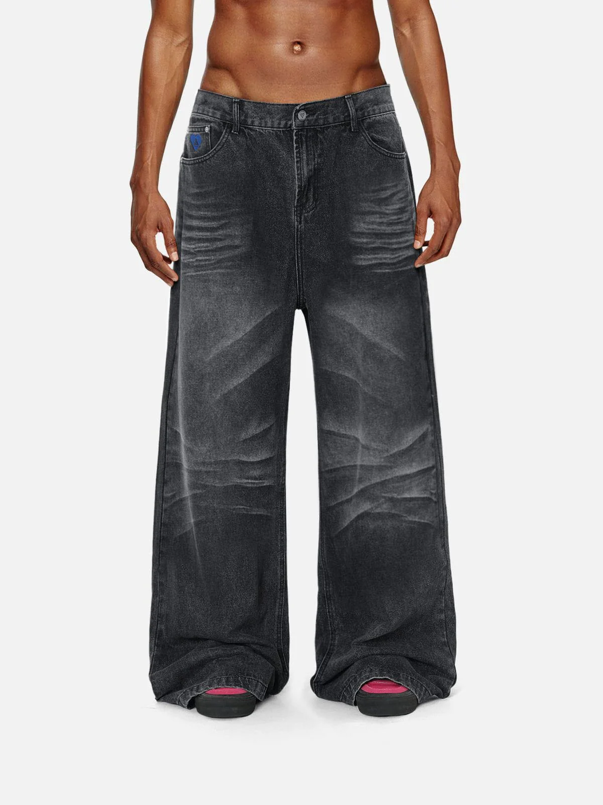 Aelfric Eden Baggy  Folds Jeans - Image 4